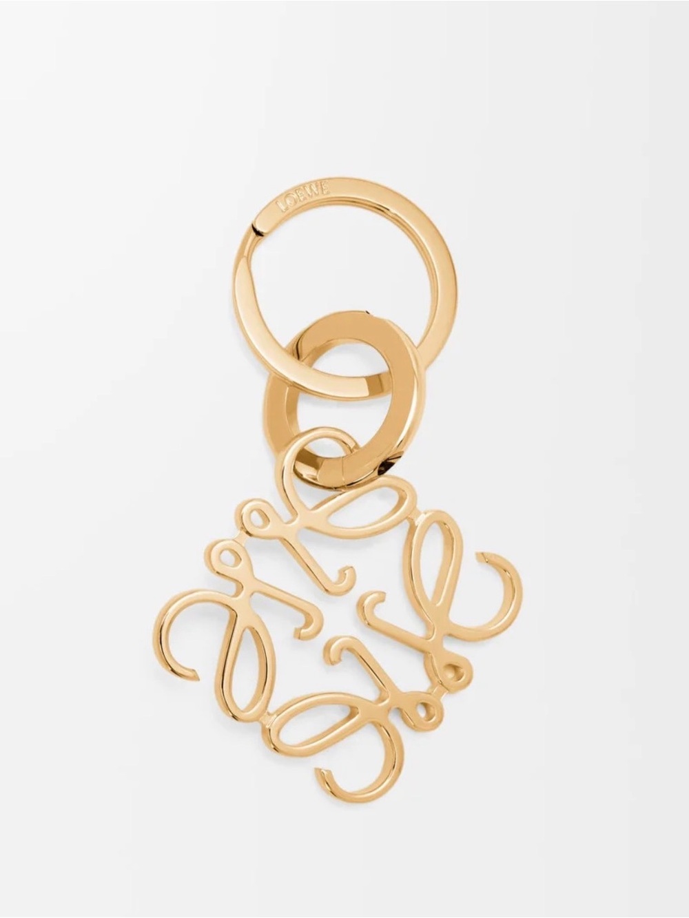 Loewe Anagram Gold Keyring